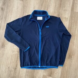 Helly Hansen Dark Blue Jacket with Light Blue Accents